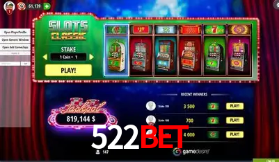 Descubra o Mundo do Cassino Online com 522BET